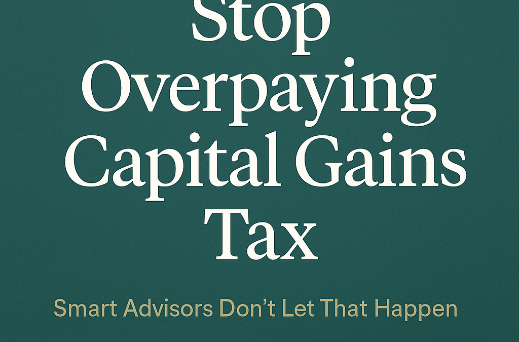 Stop Overpaying Capital Gains Tax: Real Case, Real Results