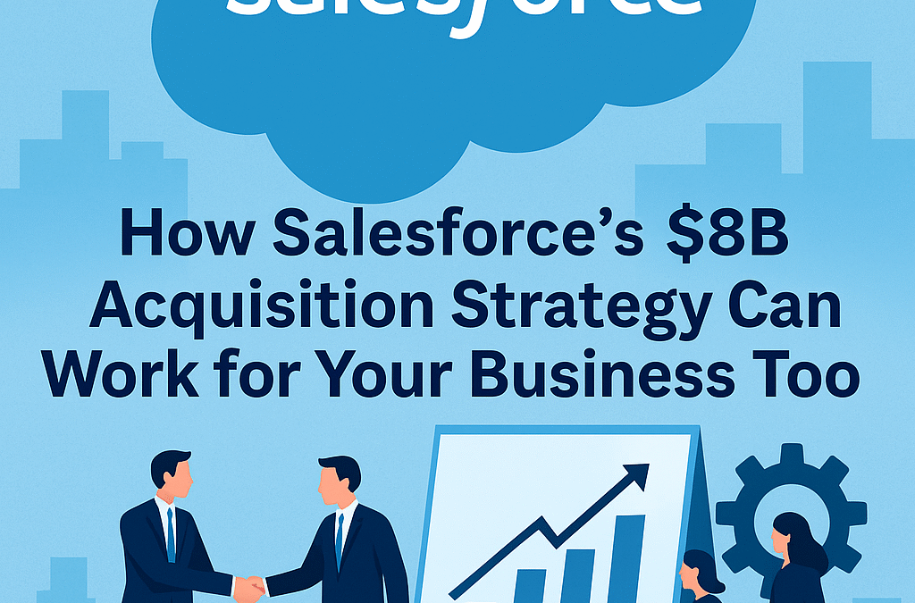 How the $8B Salesforce Acquisition Strategy Can Work for Your Business Too