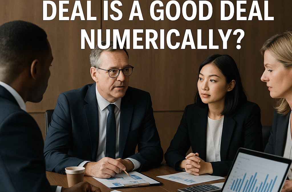 How to Know If a Deal Is a Good Deal: Acquisition Evaluation for Small Business Owners