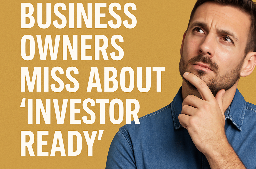 What Every Investor-Ready Business Owner Understands (That Most Never Will)