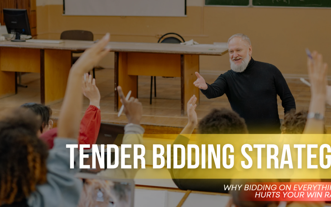 Tender Bidding Strategy: Why Bidding on Everything Hurts Your Win Rate