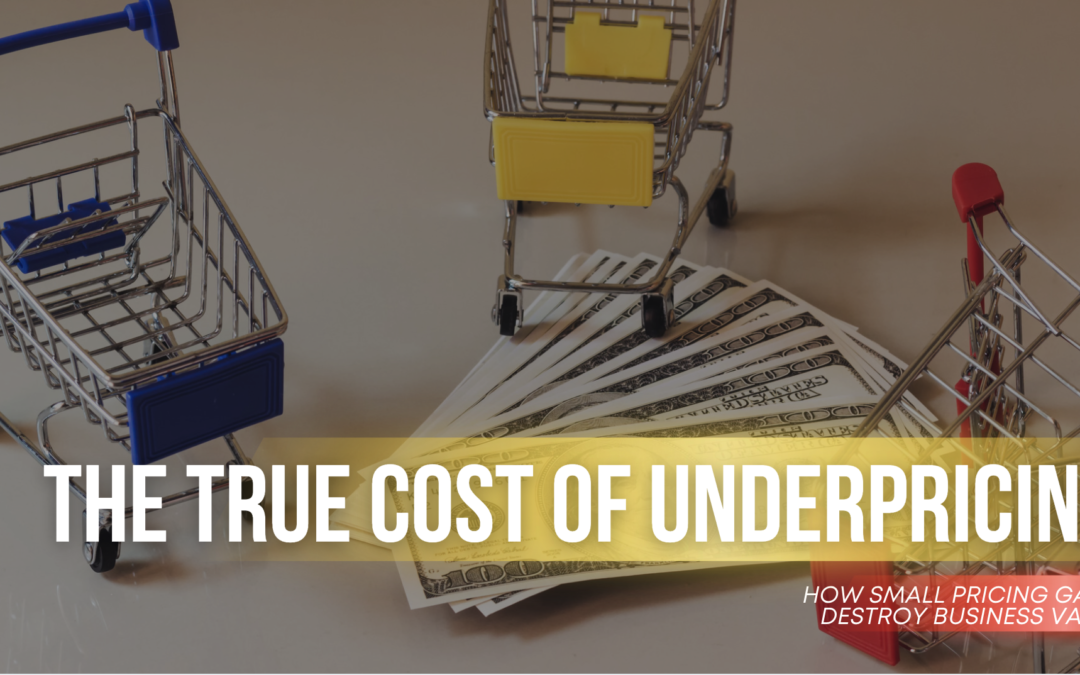 The True Cost of Underpricing: How Small Pricing Gaps Destroy Business Value